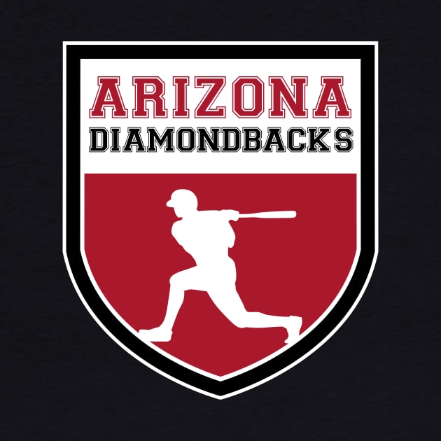 Arizona Diamondbacks Fans - MLB T-Shirt by info@dopositive.co.uk